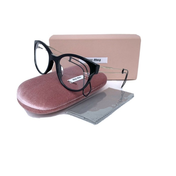 New MIU MIU Frames Black Acetate Women VMU 03P-A